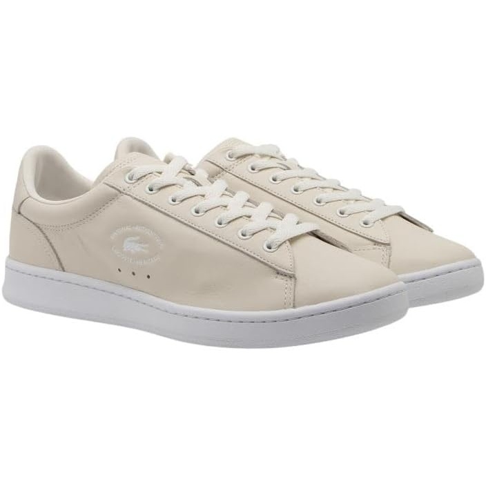 image:imageLacoste Mens Carnaby Set Leather SneakersOff White White