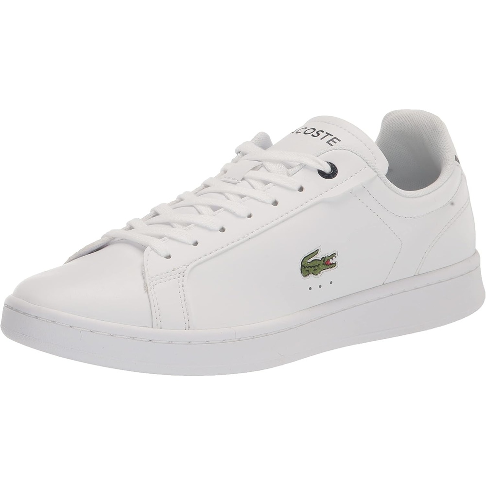image:imageLacoste Mens Carnaby SneakersWhiteNavy Trim