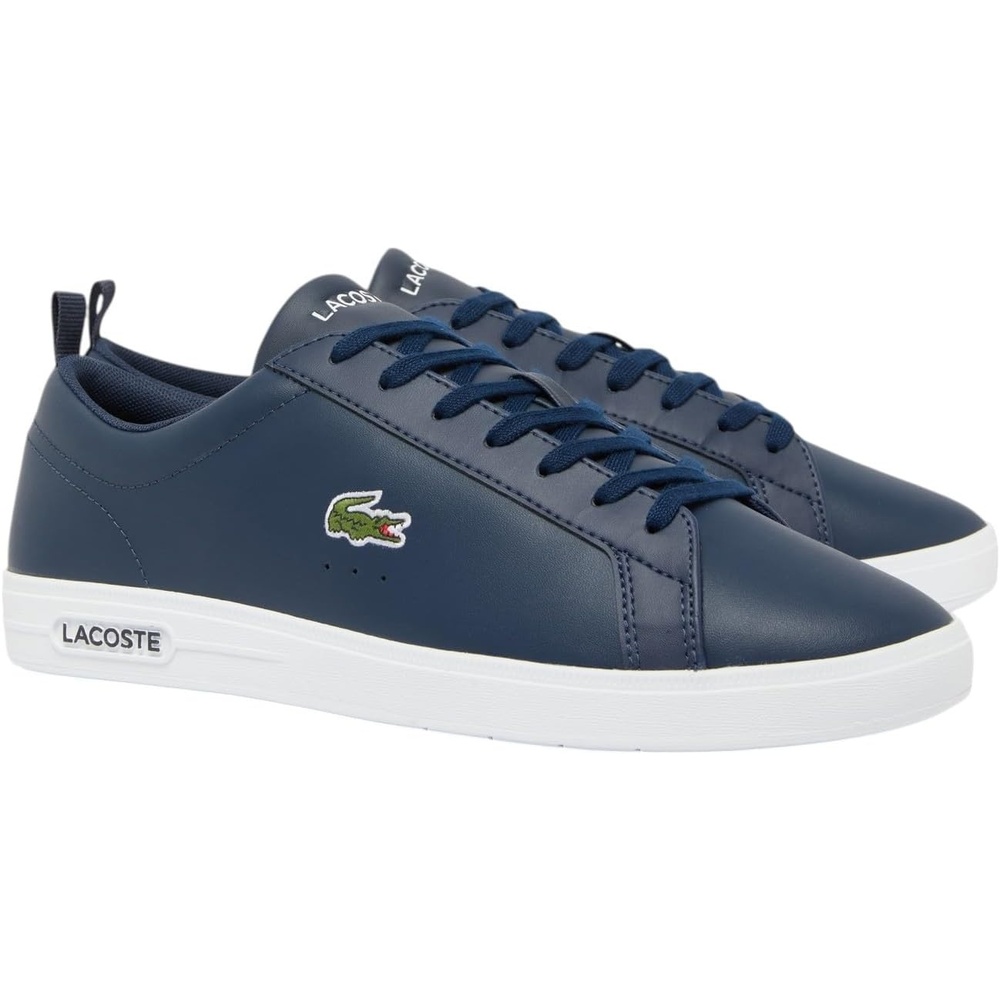 image:imageLacoste Mens Court Base SneakersNavy White