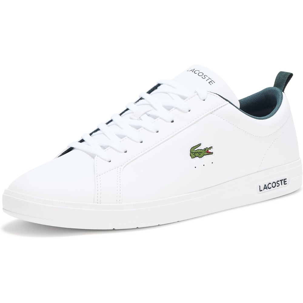 image:imageLacoste Mens Court Base SneakersWhite Dark Green