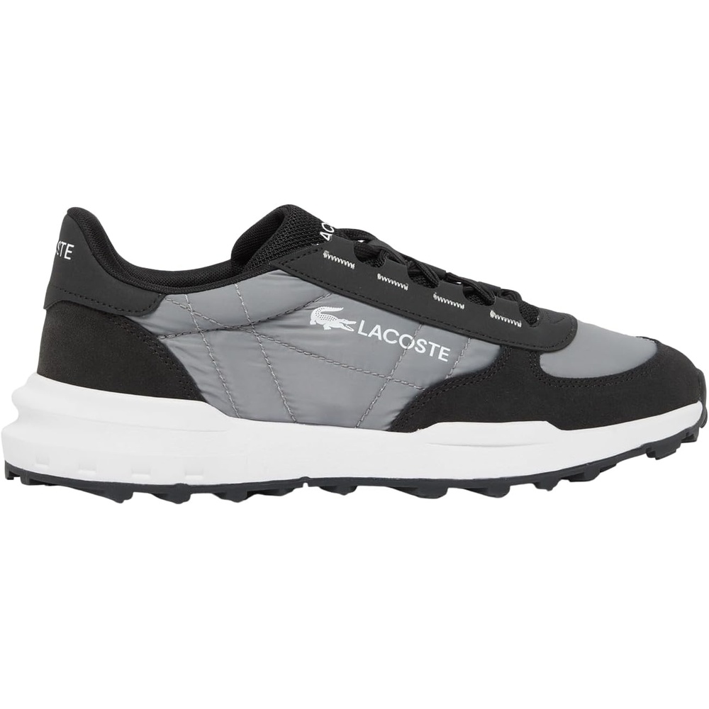 image:imageLacoste Mens Elite Active Evo SneakersBlackWhite