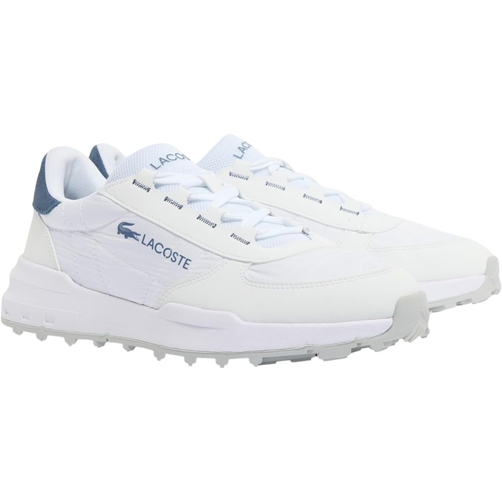 image:imageLacoste Mens Elite Active Evo SneakersWhiteDark Blue