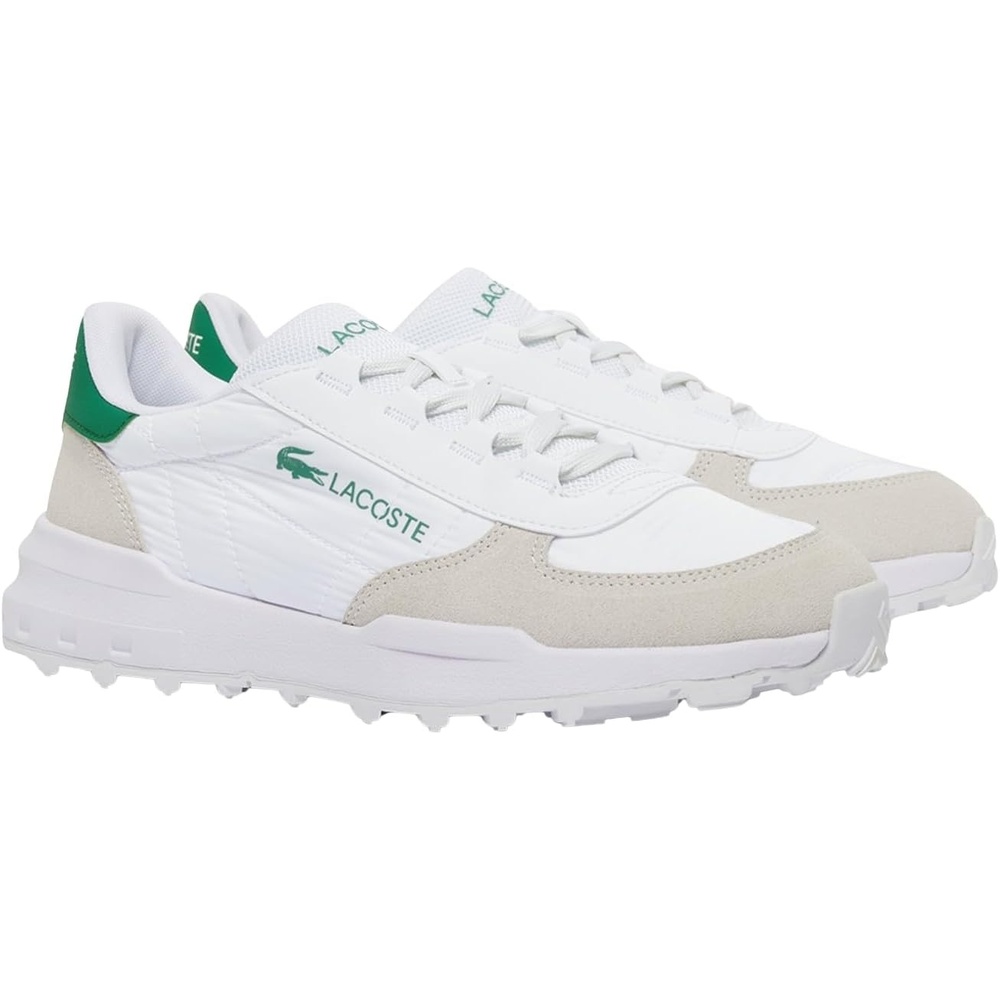 image:imageLacoste Mens Elite Active Evo SneakersWhiteGreen