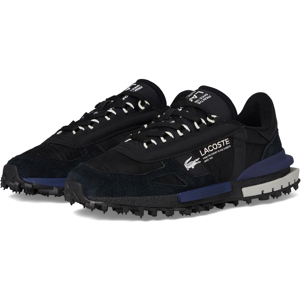 image:imageLacoste Mens Elite Active SneakersBlackNavy