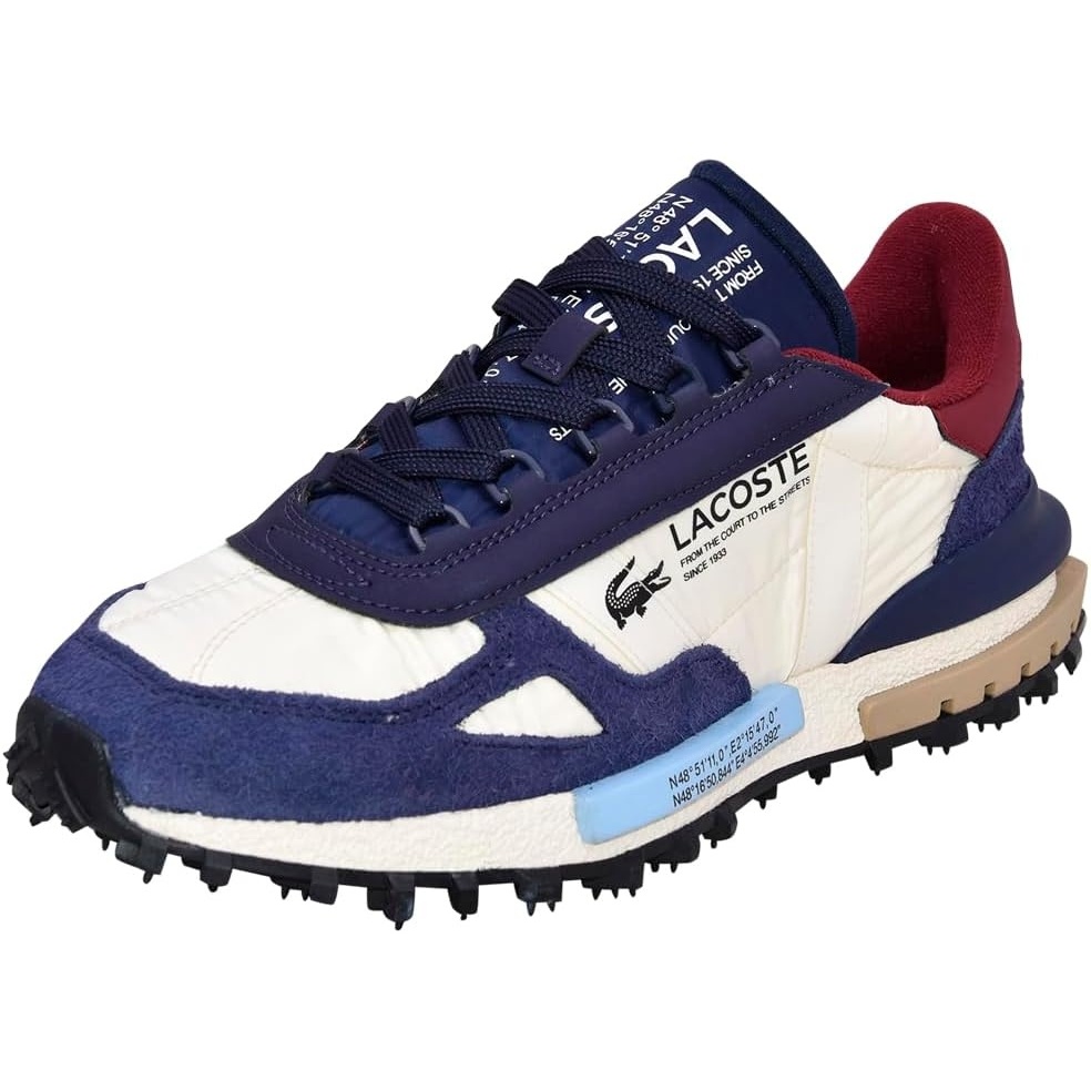 image:imageLacoste Mens Elite Active SneakersNvyOff Wht