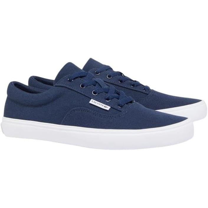 image:imageLacoste Mens Lace Base SneakerNavy White