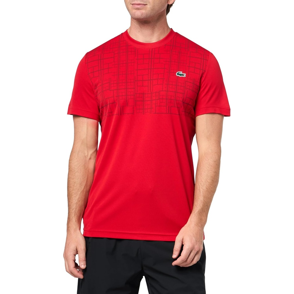 image:imageLacoste Mens Lacoste Tennis x Novak Djokovic TshirtRed
