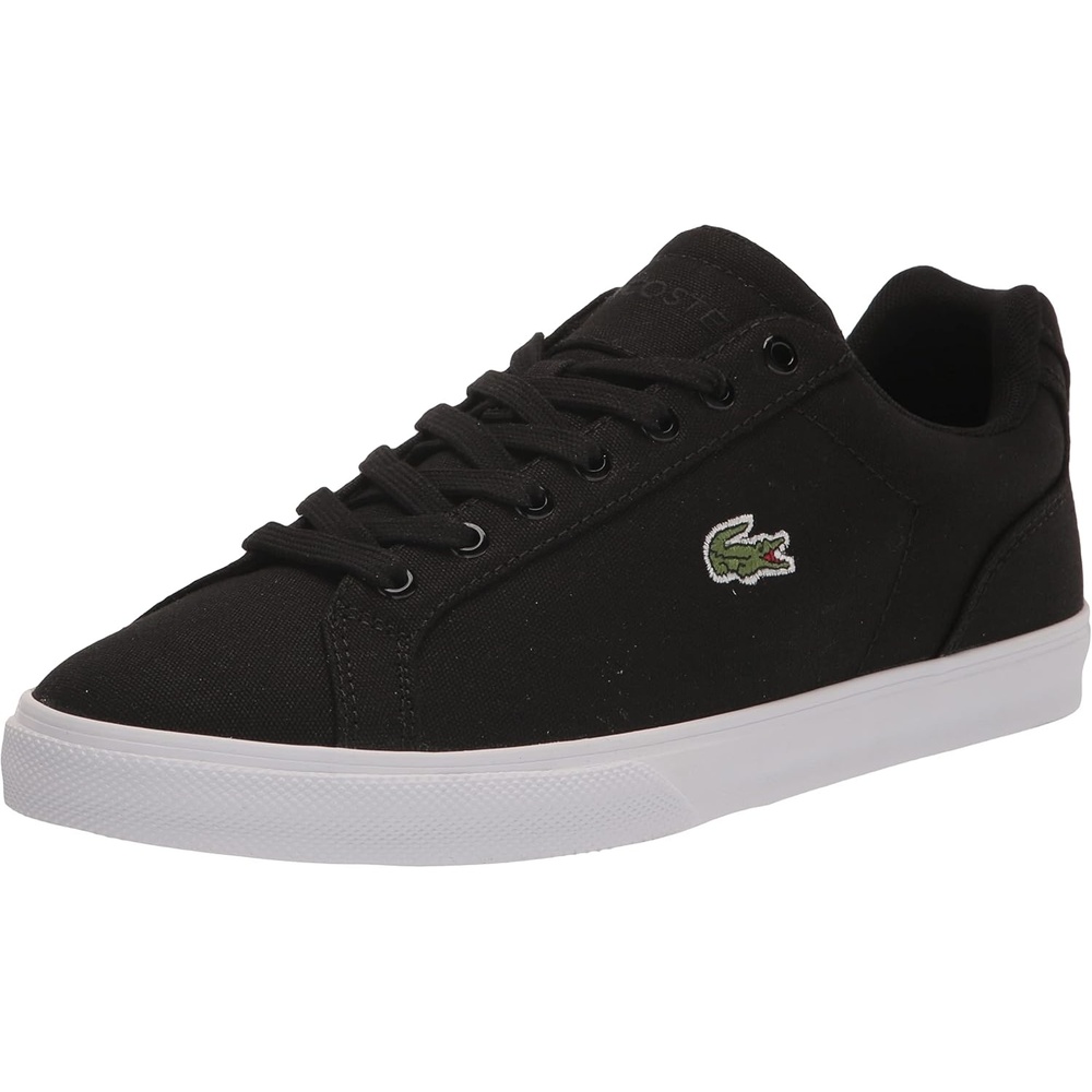 image:imageLacoste Mens Lerond Tri1 Cma ShoeBlackWhite