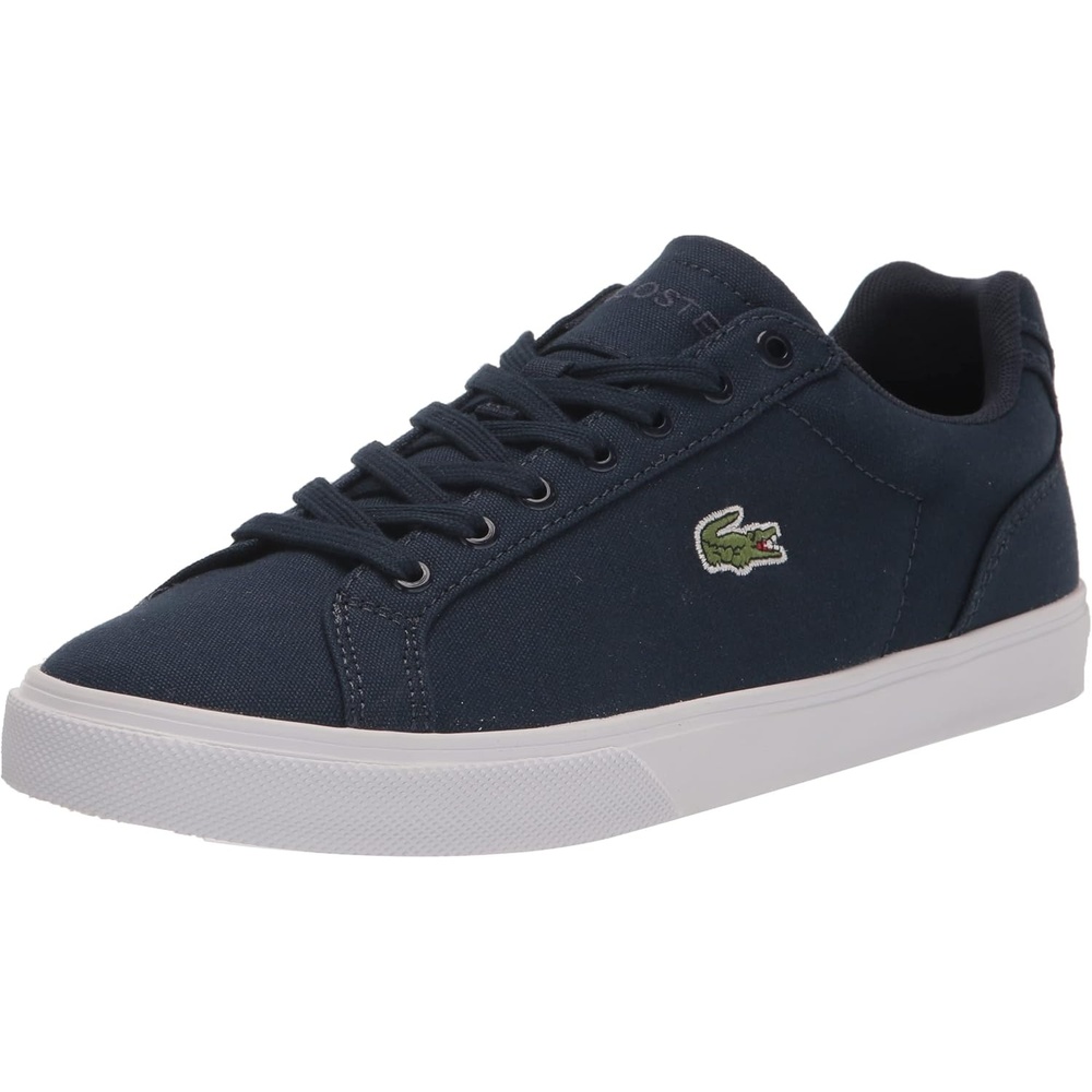 image:imageLacoste Mens Lerond Tri1 Cma ShoeNavy BlueWhite