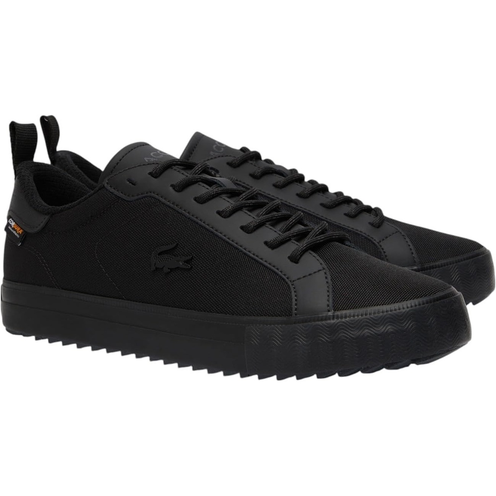 image:imageLacoste Mens Powercourt SneakersBlackTonal Croc