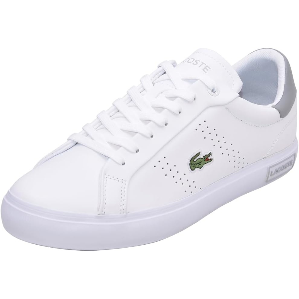 image:imageLacoste Mens Powercourt SneakersWhiteGrey