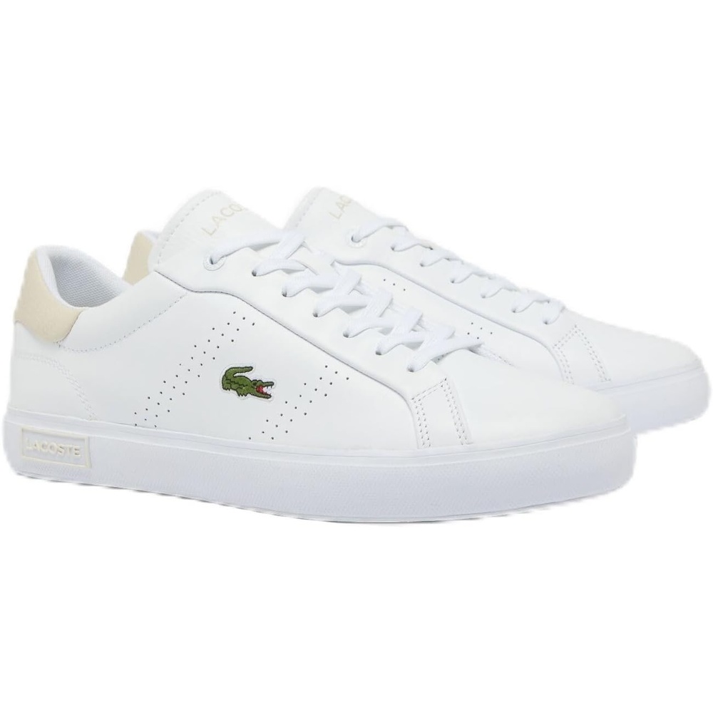 image:imageLacoste Mens Powercourt SneakersWhiteOff White