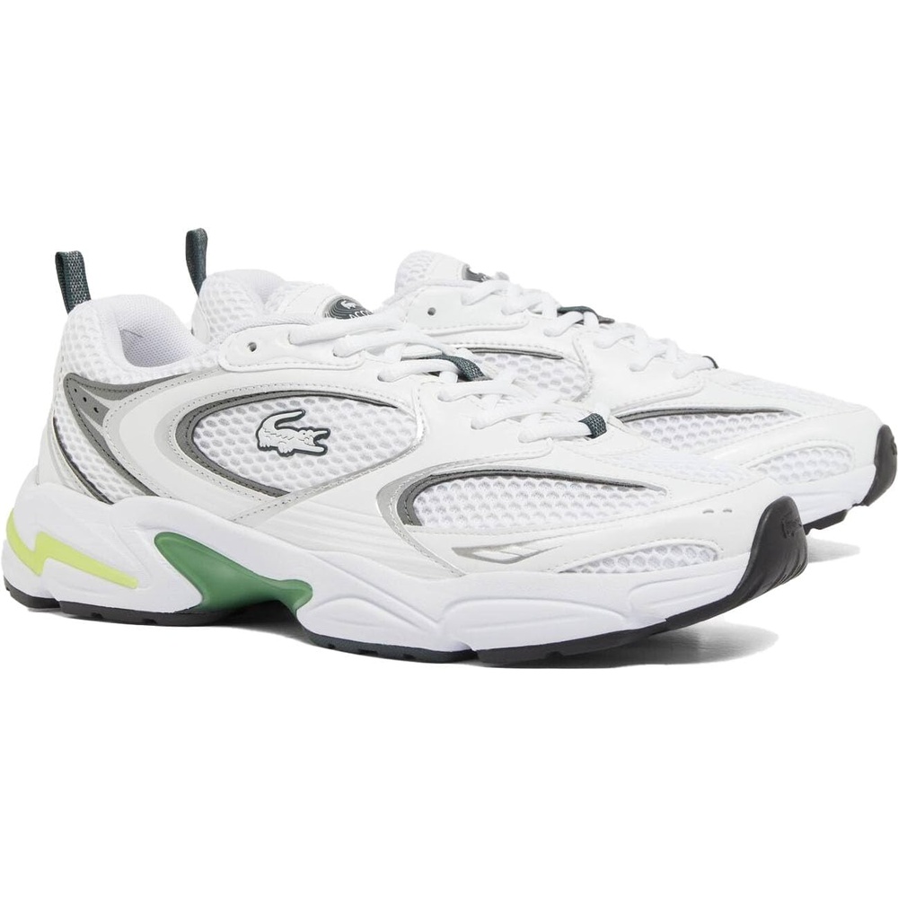 image:imageLacoste Mens Storm 96 SneakersWhiteDark Green