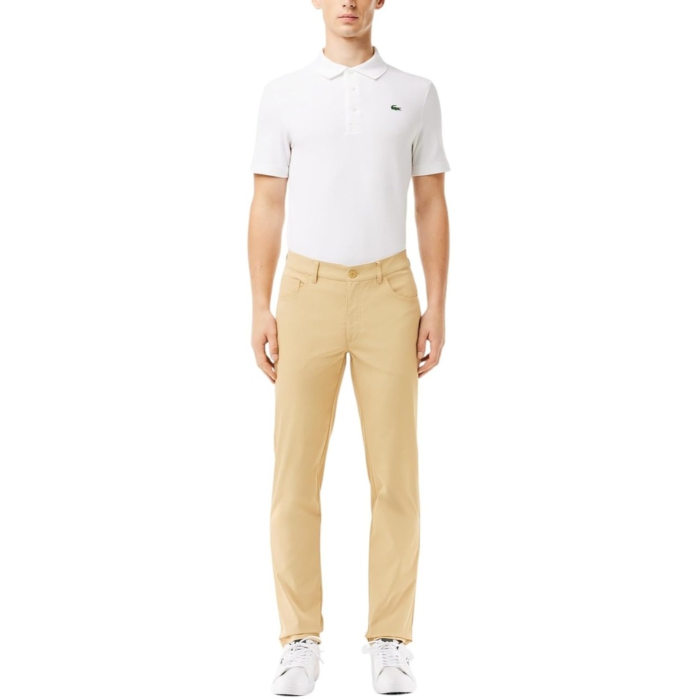 image:imageLacoste Mens Ultra Dry Slim Fit Golf PantsCroissant
