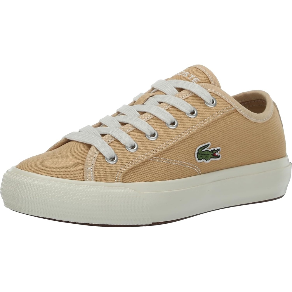 image:imageLacoste Womens Backcourt SneakerLight BrownOff White