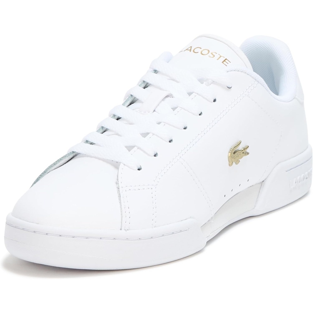 image:imageLacoste Womens Carnaby Cup SneakerWhiteGold