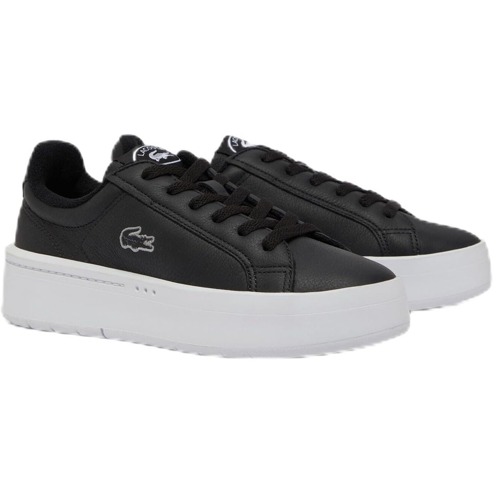 image:imageLacoste Womens Carnaby Platform SneakersBlackWhite