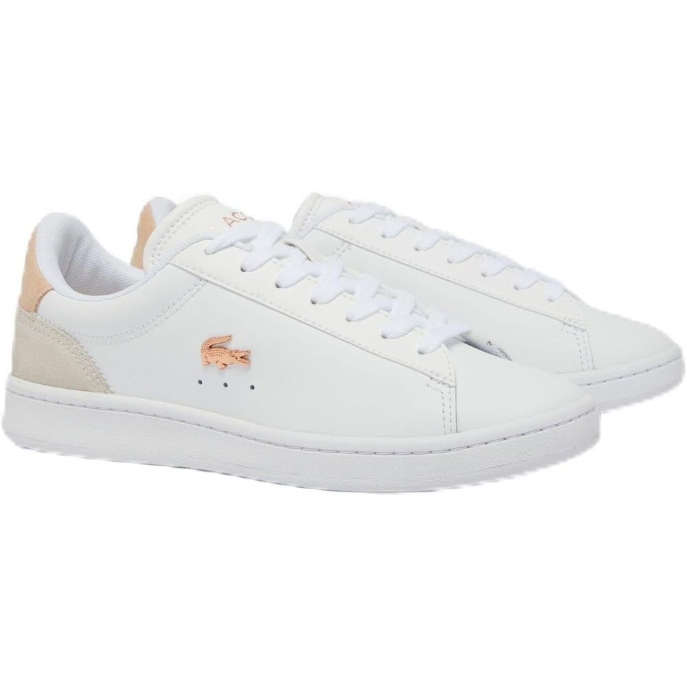 image:imageLacoste Womens Carnaby Set SneakerWhiteLight Pink