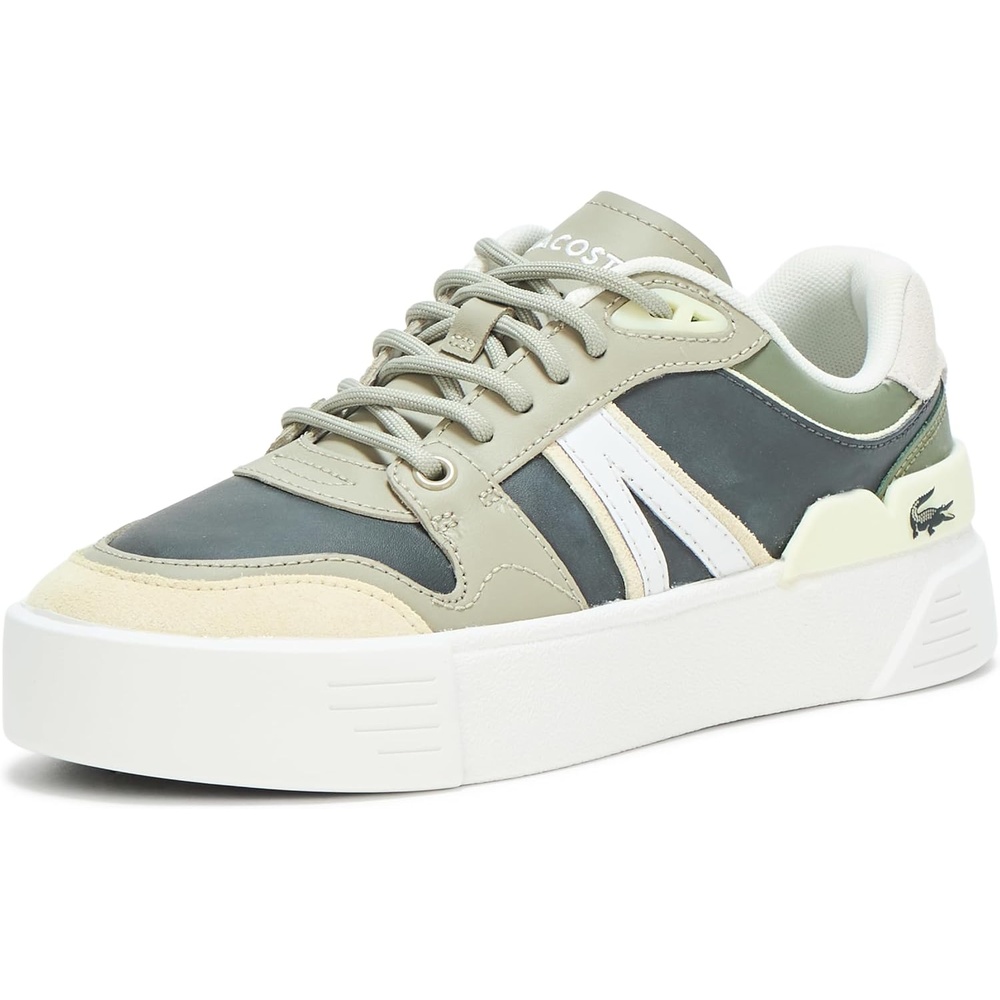 image:imageLacoste Womens L002 Evo SneakerKhakiWhite