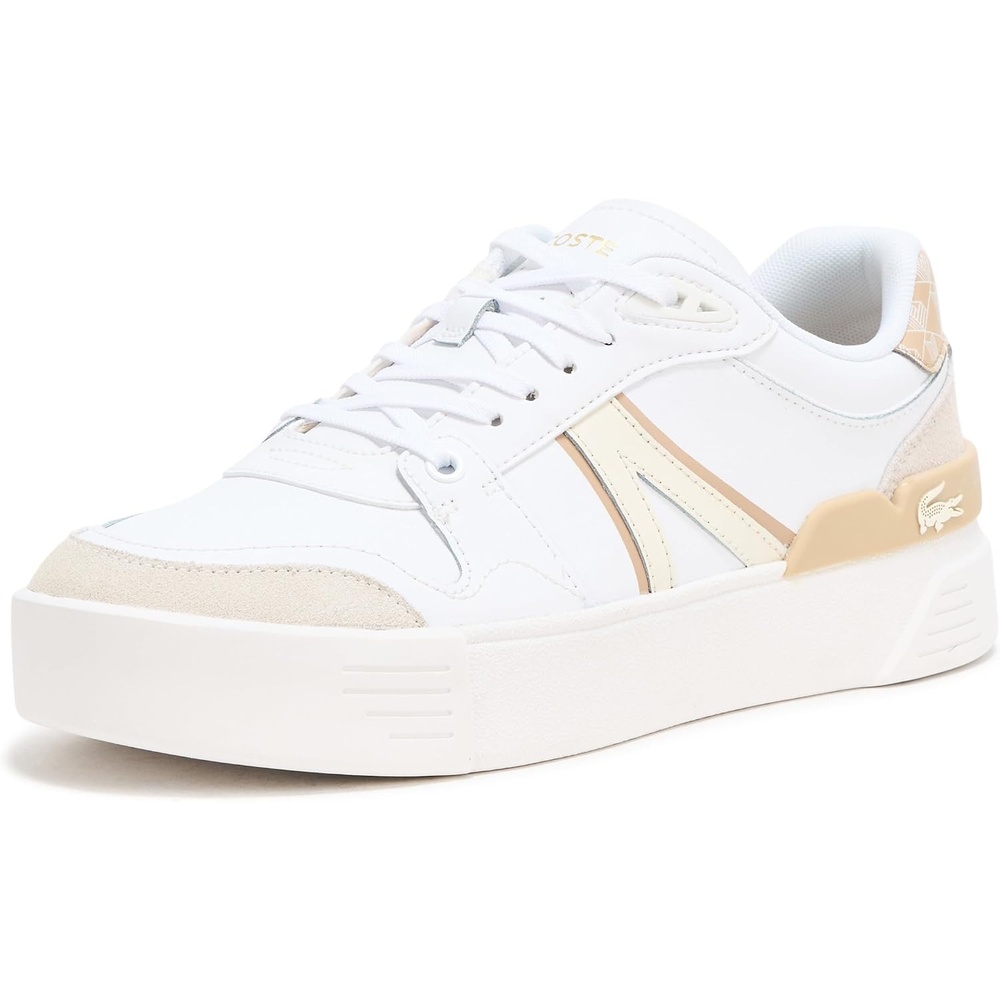 image:imageLacoste Womens L002 Evo SneakerWhtLt Brw
