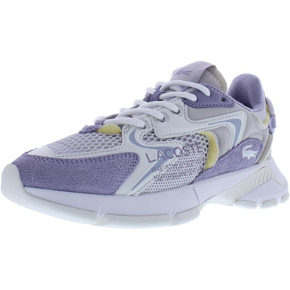 image:imageLacoste Womens L003 Neo SneakerLight PurpleWhite