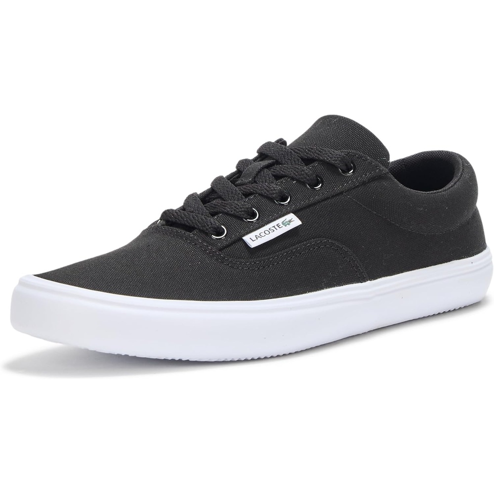 image:imageLacoste Womens Lace Base SneakerBlackWhite