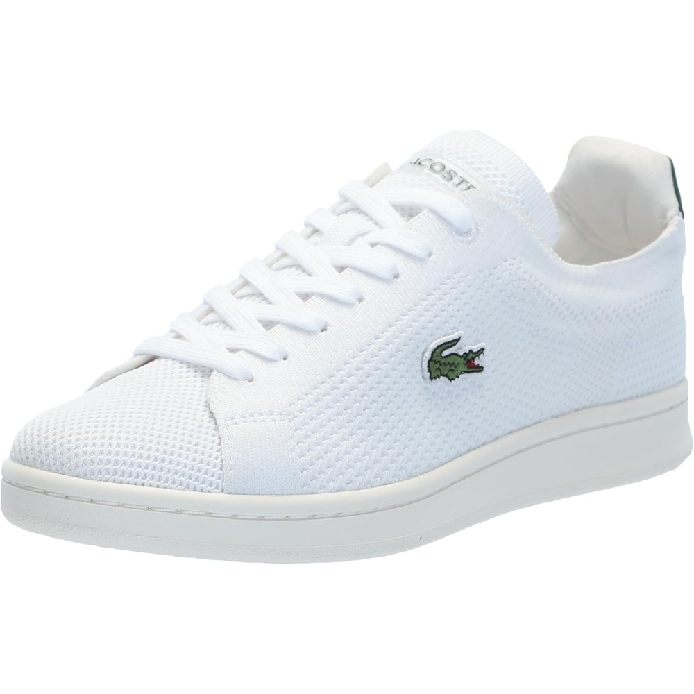 image:imageLacoste Womens Lacoste Carnaby Leather TrainersWhiteGreen