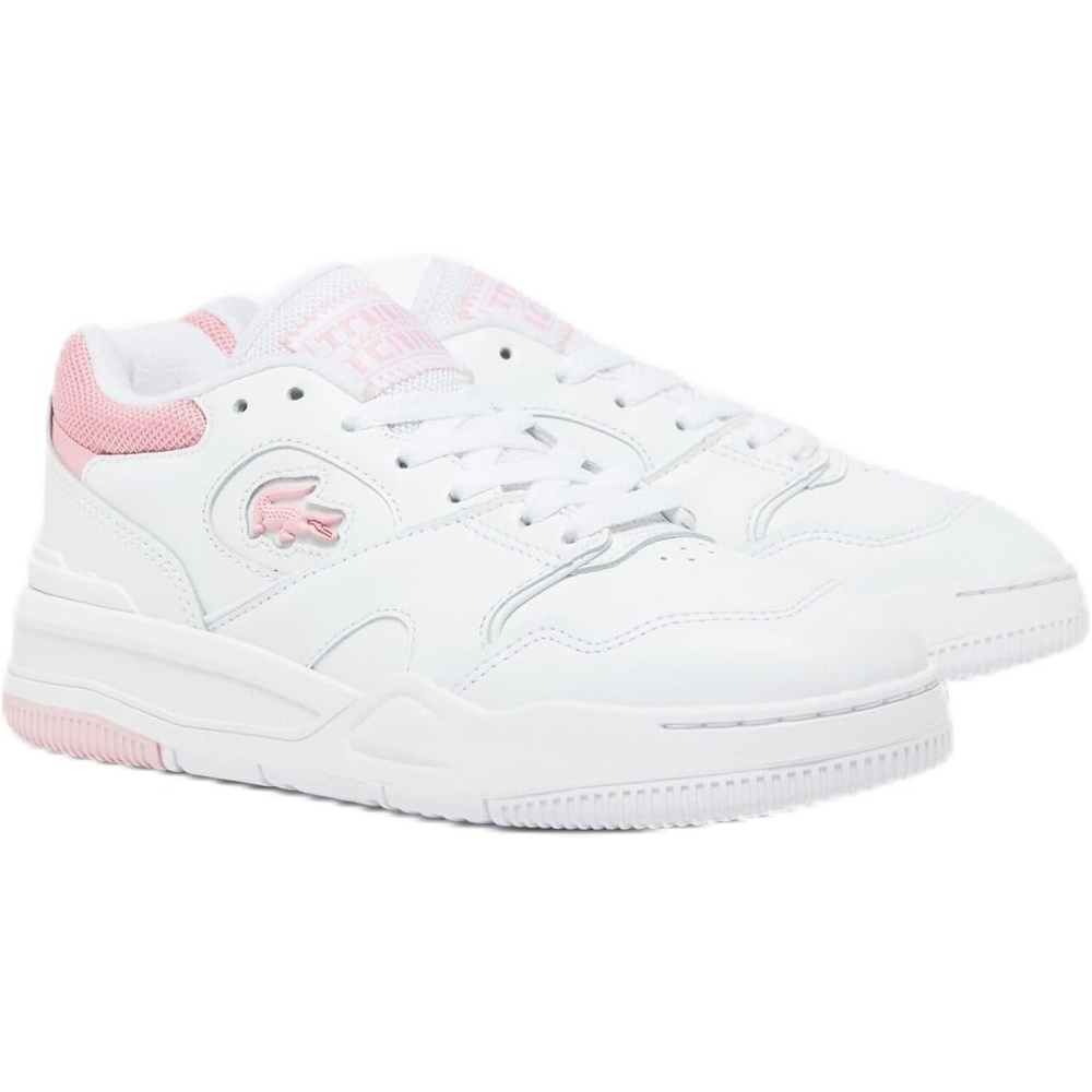 image:imageLacoste Womens Lineshot SneakerWhiteLight Pink