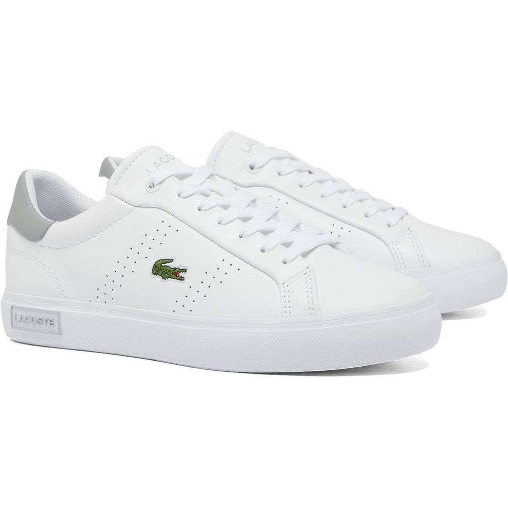 image:imageLacoste Womens Powercourt SneakersWhiteGrey