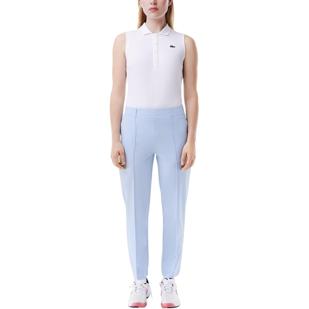 image:imageLacoste Womens Sport Slim Fit Uv Protect Stretch Golf PantsPhoenix Blue