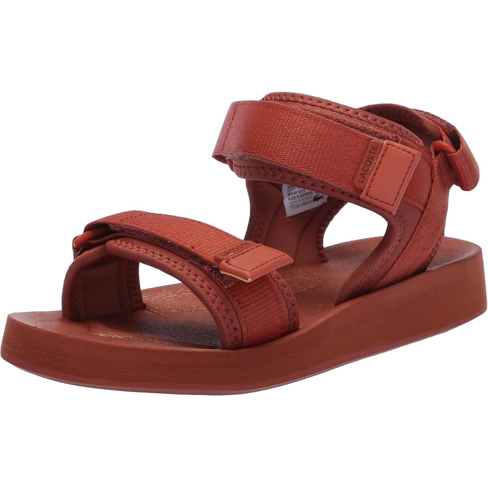 image:imageLacoste Womens Suruga Sandal SlideDark OrangeDark Orange
