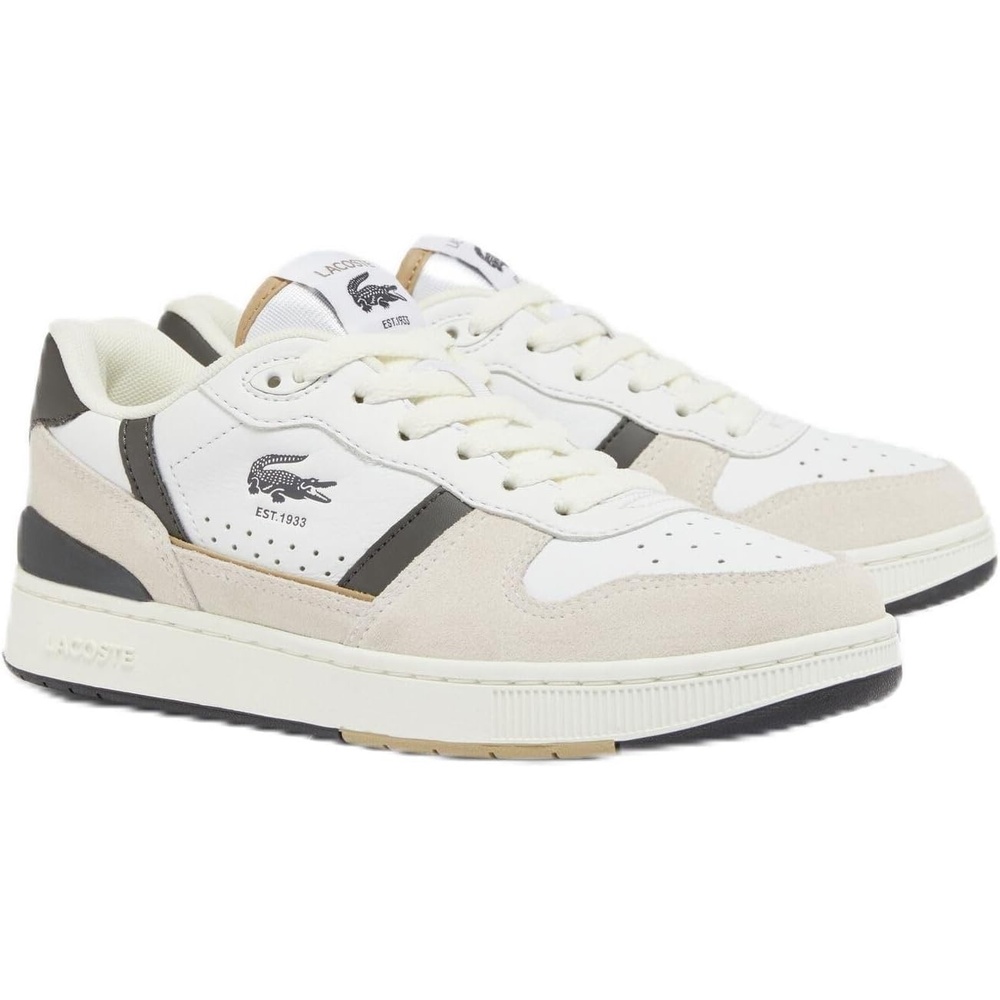 image:imageLacoste Womens TClip Set SneakerDark GreenWhite