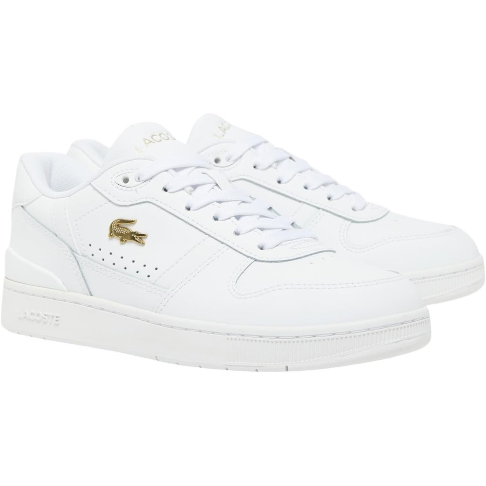 image:imageLacoste Womens TClip Set SneakerWhiteGold