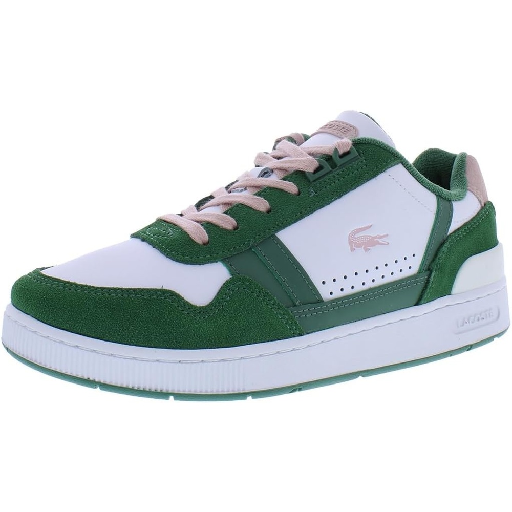 image:imageLacoste Womens TClip Set SneakerWhtDk Green