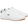 White & Dark Green