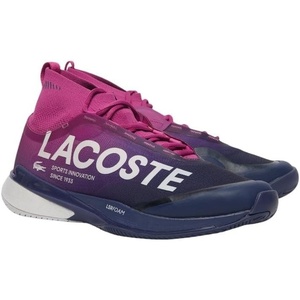 Lacoste Men’s Ag-lt25 Lite Sock Sneaker(Pink & Dark Blue)