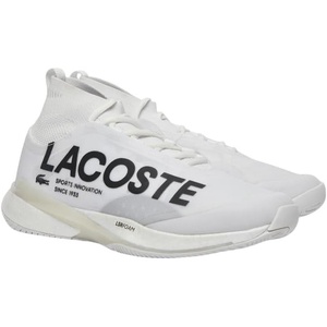 Lacoste Men’s Ag-lt25 Lite Sock Sneaker(White)