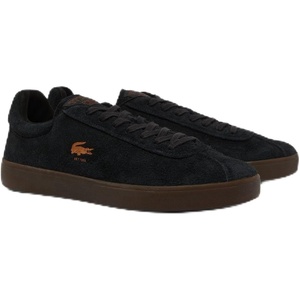 Lacoste Men’s Baseshot Translucent Sole Sneakers(Blk/Dk Gum)