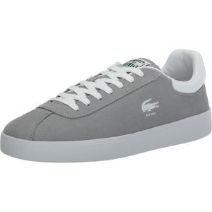 Lacoste Men’s Baseshot Translucent Sole Sneakers(Grey/White)