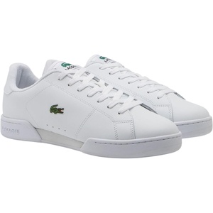 Lacoste Men’s Carnaby Cup Leather Sneakers(White)