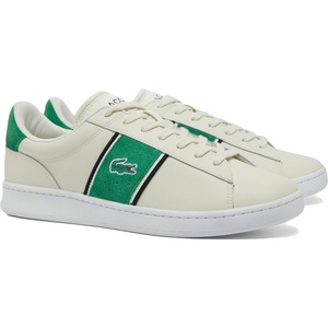 Lacoste Men’s Carnaby Set Leather Sneakers(Off Wht/Wht)