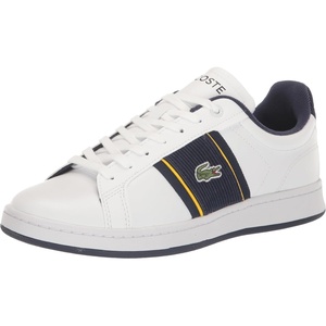 Lacoste Men’s Carnaby Sneakers(Wht/Nvy)