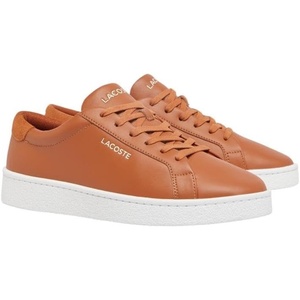 Lacoste Men’s Court Derby Sneakers(Brown & White)