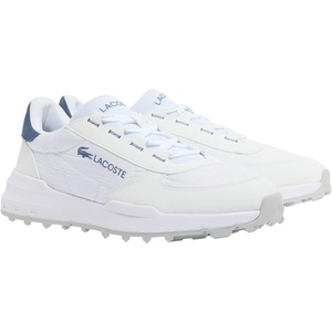 Lacoste Men’s Elite Active Evo Sneakers(White/Dark Blue)