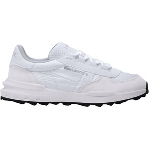 Lacoste Men’s Elite Active Evo Sneakers(White/Light Grey)