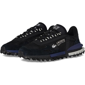 Lacoste Men’s Elite Active Sneakers(Black/Navy)