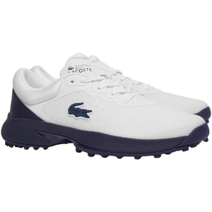 Lacoste Men’s Golf Point Sneaker(White & Navy)