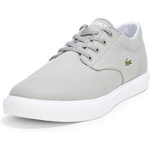 Lacoste Men’s Grip Base Sneaker(Gray & White)