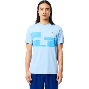 Lacoste Men’s Lacoste Tennis x Novak Djokovic T-shirt(Classic Blue/Argentine Blue)