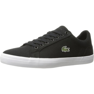 Lacoste Men’s Lerond Tri1 Cma Shoe(Black Canvas)